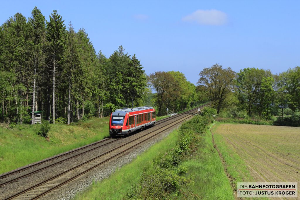 Frühling an der südlichen Marschbahn Die Bahnfotografen